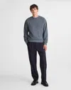 Madewell The Mccarren Midweight Crewneck Sweatshirt In Gray