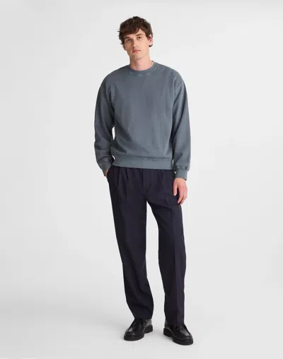 Madewell The Mccarren Midweight Crewneck Sweatshirt In Gray