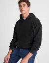 Madewell The Mccarren Midweight Hoodie Sweatshirt In Blue
