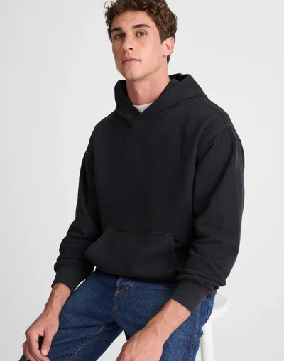 Madewell The Mccarren Midweight Hoodie Sweatshirt In Blue