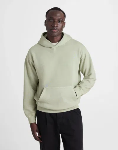 Madewell The Mccarren Midweight Hoodie Sweatshirt In Green