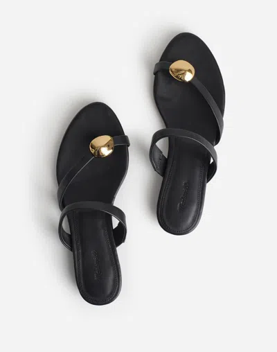 MADEWELL THE MILA ORGANIC HARDWARE THONG SANDAL