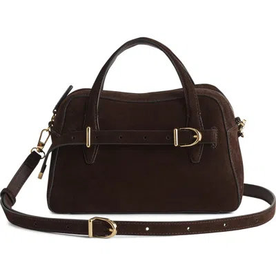 Madewell The Mini Belted Crossbody Bag In Brown