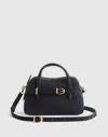 Madewell The Mini Belted Crossbody Bag In Purple