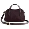 Madewell The Mini Belted Genuine Haircalf Crossbody Bag In Brown
