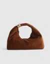 Madewell The Mini Ring Pouch In Brown