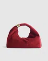 Madewell The Mini Ring Pouch In Burgundy