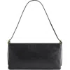 Madewell The Mini Sculptural Buckle Shoulder Bag In Black
