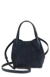 Madewell The Mini Suede Shopper Tote