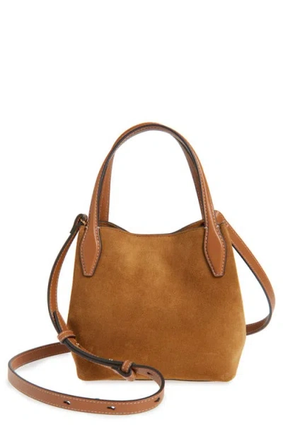 Madewell The Mini Suede Shopper Tote
