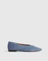 Madewell The Mylie Ballet Flat In Blue