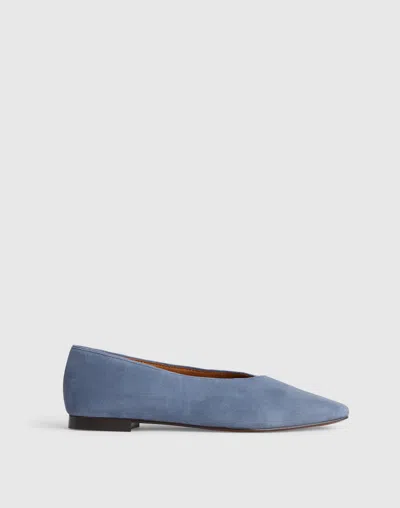 Madewell The Mylie Ballet Flat In Blue