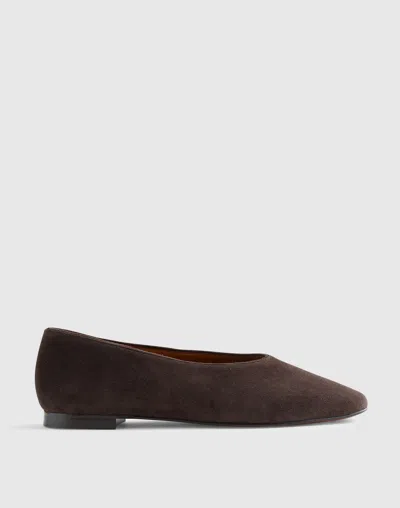 Madewell The Mylie Ballet Flat In Brown
