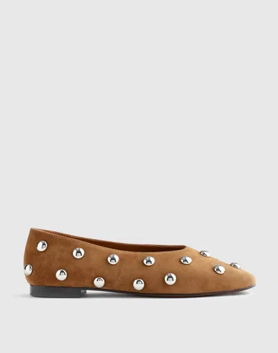 Madewell The Mylie Ballet Flat In Brown
