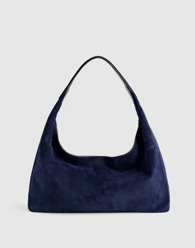 Madewell The Mylie Shoulder Bag In Blue