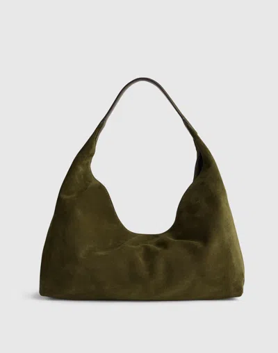 Madewell The Mylie Shoulder Bag In Green