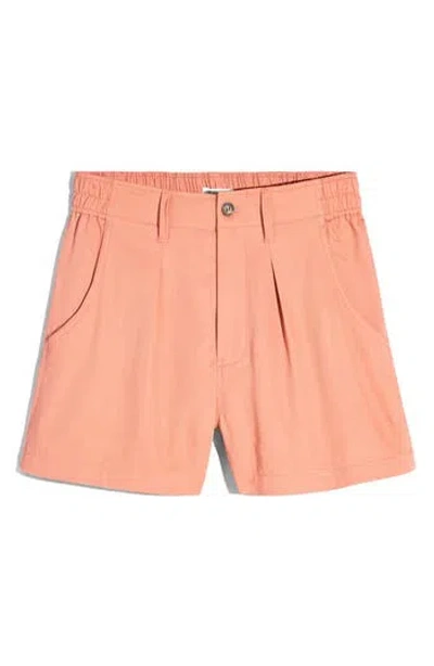 Madewell The Neale Shorts In Dried Rose