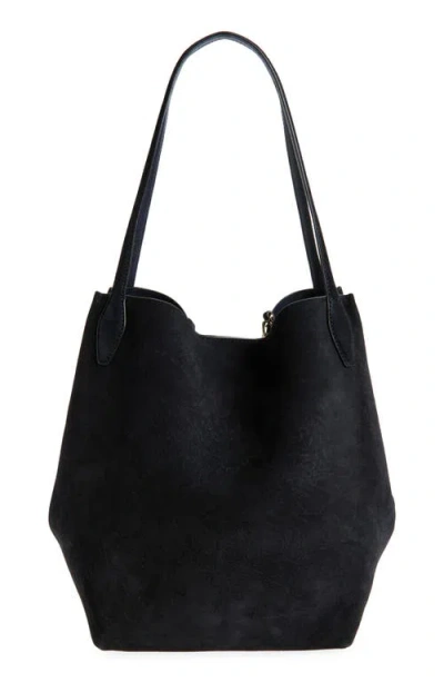 Madewell The Oversize Shopper Tote In Purple