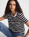 Madewell The Perfect Crewneck Tee In Multi