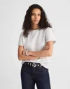 Madewell The Perfect Crewneck Tee In White
