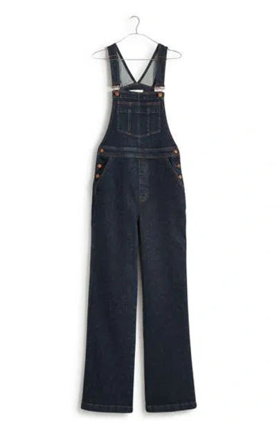 Madewell The Perfect Vintage Flare Overalls In Haskins Wash