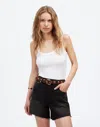 Madewell The Perfect Vintage Mid-length Jean Short In Catalani Wash