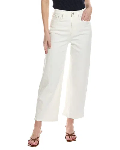 Madewell The Perfect Vintage Tile White Wide Leg Crop Jean