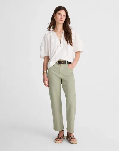 Madewell The Perfect Vintage Wide-leg Crop Jean