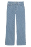 MADEWELL THE PERFECT VINTAGE WIDE LEG CROP JEANS