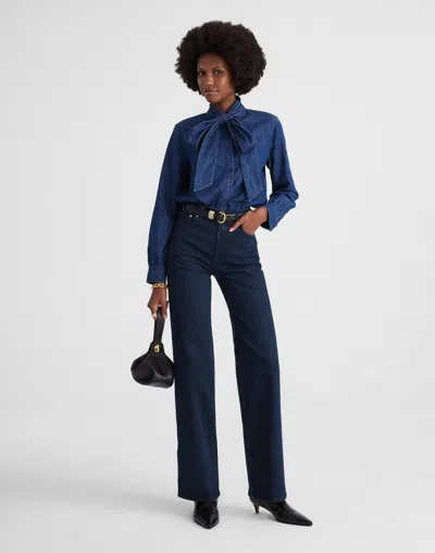 Madewell The Perfect Vintage Wide-leg Jean In Blue