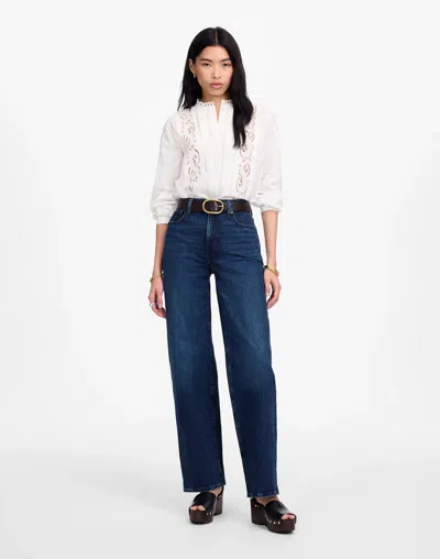 Madewell The Perfect Vintage Wide-leg Jean In Nighthawk Wash