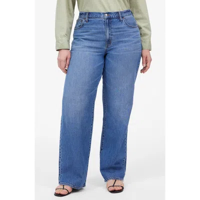 Madewell The Perfect Vintage Wide-leg Jean In Pepperidge Wash