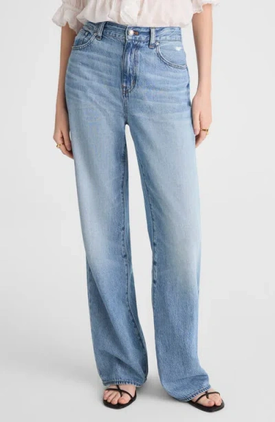 Madewell The Perfect Vintage Wide Leg Jeans In Blue