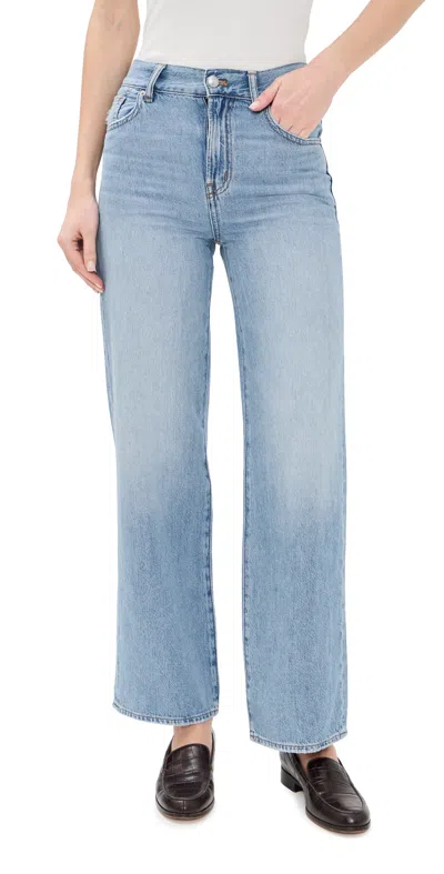 Madewell The Perfect Vintage Wide Leg Jeans In Airy Denim Northridge Wash In Blue