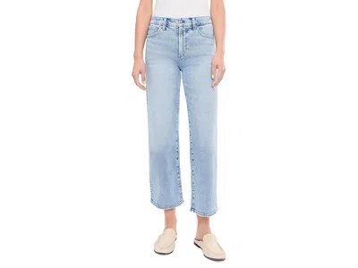 Madewell The Perfect Vintage Wide-leg Crop Jean In Raebrook In Blue