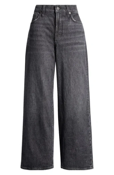 Madewell The Perfect Wide Leg Crop Jeans In Robles Wash