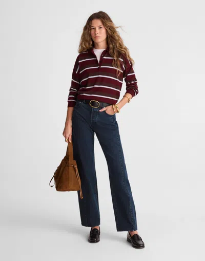 Madewell The Pieced Barrel-leg Jean In Blue