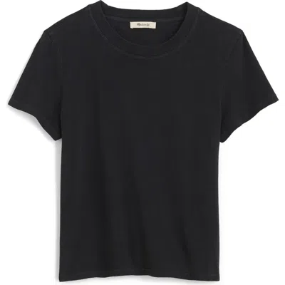Madewell The Relaxed Cotton Jersey T-shirt In Black