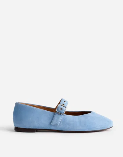 Madewell The Remy Mary Jane Flat In Storm Cloud