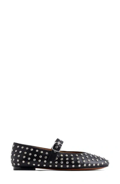 Madewell The Remy Mary Jane Flat In True Black