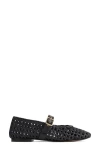 Madewell The Remy Mary Jane Flat In True Black