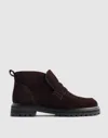 Madewell The Ryder Ankle Boot In Brown