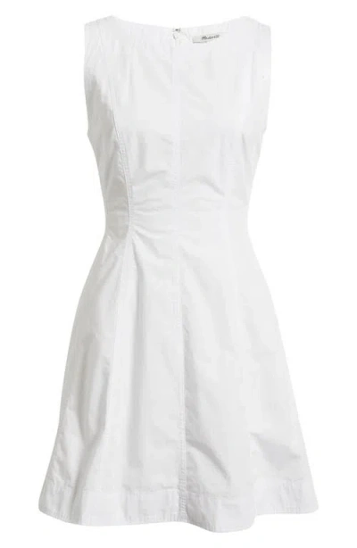 Madewell The Rylee Cotton Minidress In White