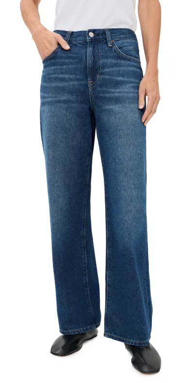 Madewell The Short Perfect Vintage Wide Leg Jeans Bedford Wash