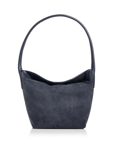 Madewell The Signature Suede Shoulder Bag In Orange