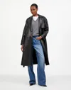 Madewell The Signature Trench Coat In True Black