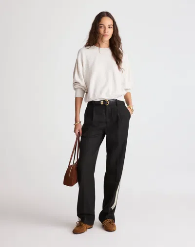 Madewell The Signature Trouser Pant In Black
