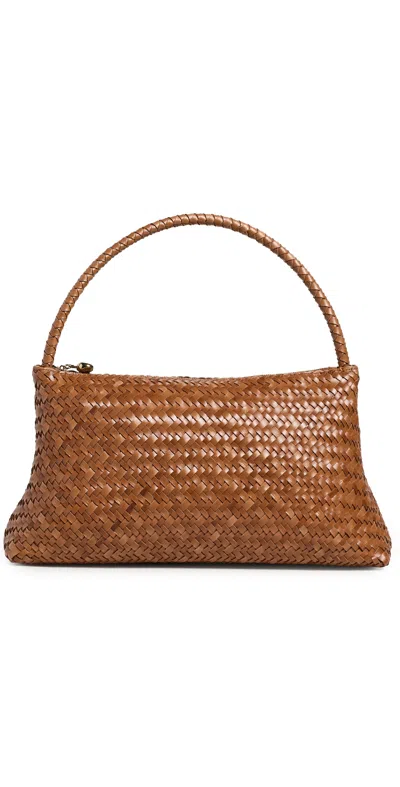 Madewell The Signature Woven Collection Shoulder Bag Burnt Sienna In Brown