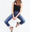 Madewell The Slim Boyjean: Raw-hem Edition In Creston Wash