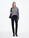 Madewell The Slim Straight Utility Pant In Deep Indigo